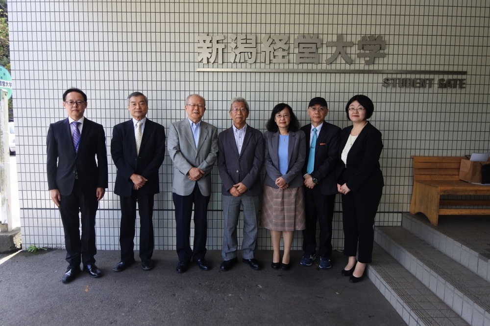 2019-1023 WE 新潟県加茂市. 開南大学日本交流代表拜會新潟経営大学洽談國際交流與兩校雙學位。圖片