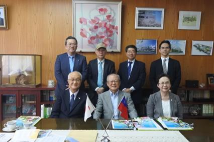 拜訪日本姉妹校京都学園女子大学董事長與校長圖片