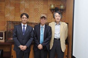 拜訪日本國立岩手大學人文社會科學部長横山教授與國際長山本教授洽談國際交流事宜圖片