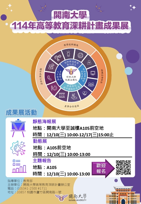 開南大學114年高教深耕計畫成果展圖片
