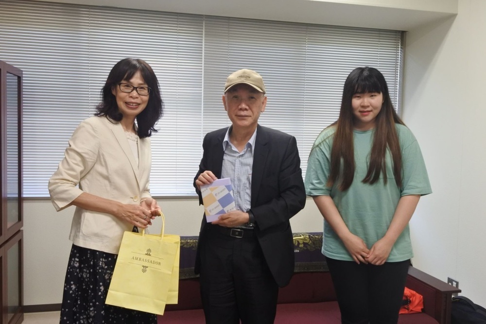 大分市.拜訪日本姉妹校国立大分大学與訪視以年期留日生圖片