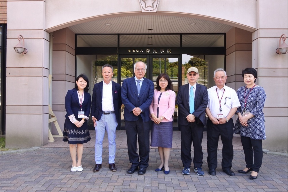 拜訪姉姊校梅光学院大学樋口校長圖片