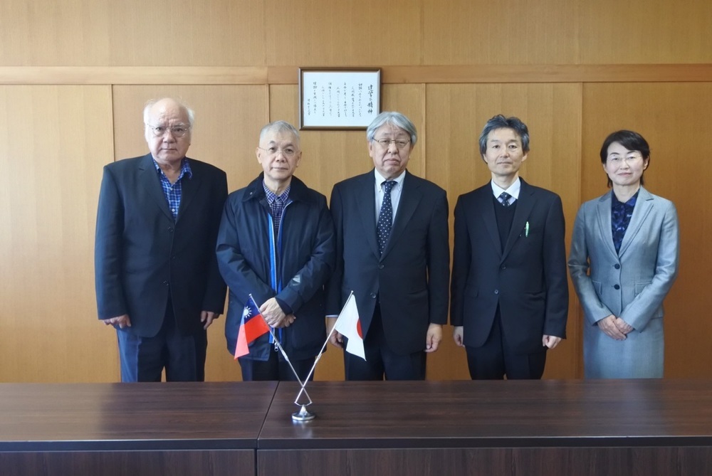 日本姉妹校高松大学佃学長訪問圖片