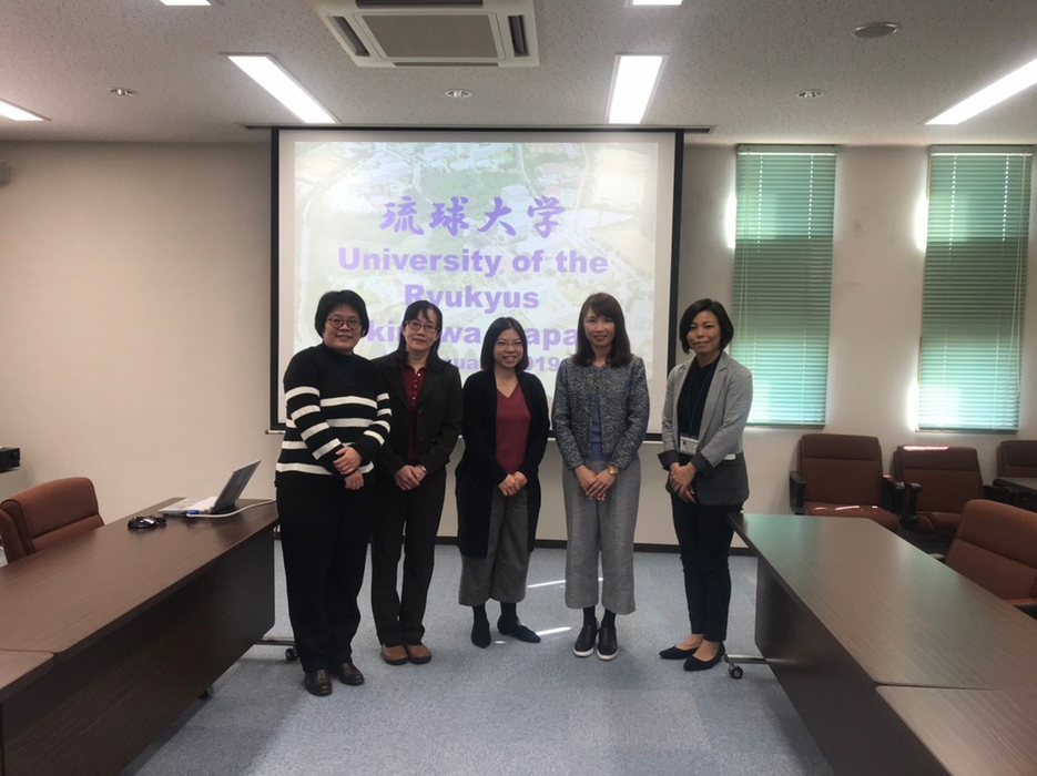 拜訪琉球大學國際中心與金城ひろみ教授圖片